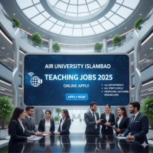 Teaching Jobs in Air University Islamabad 2025