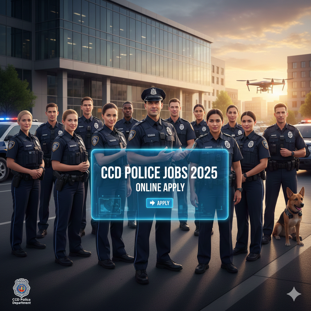 CCD Police Jobs 2025