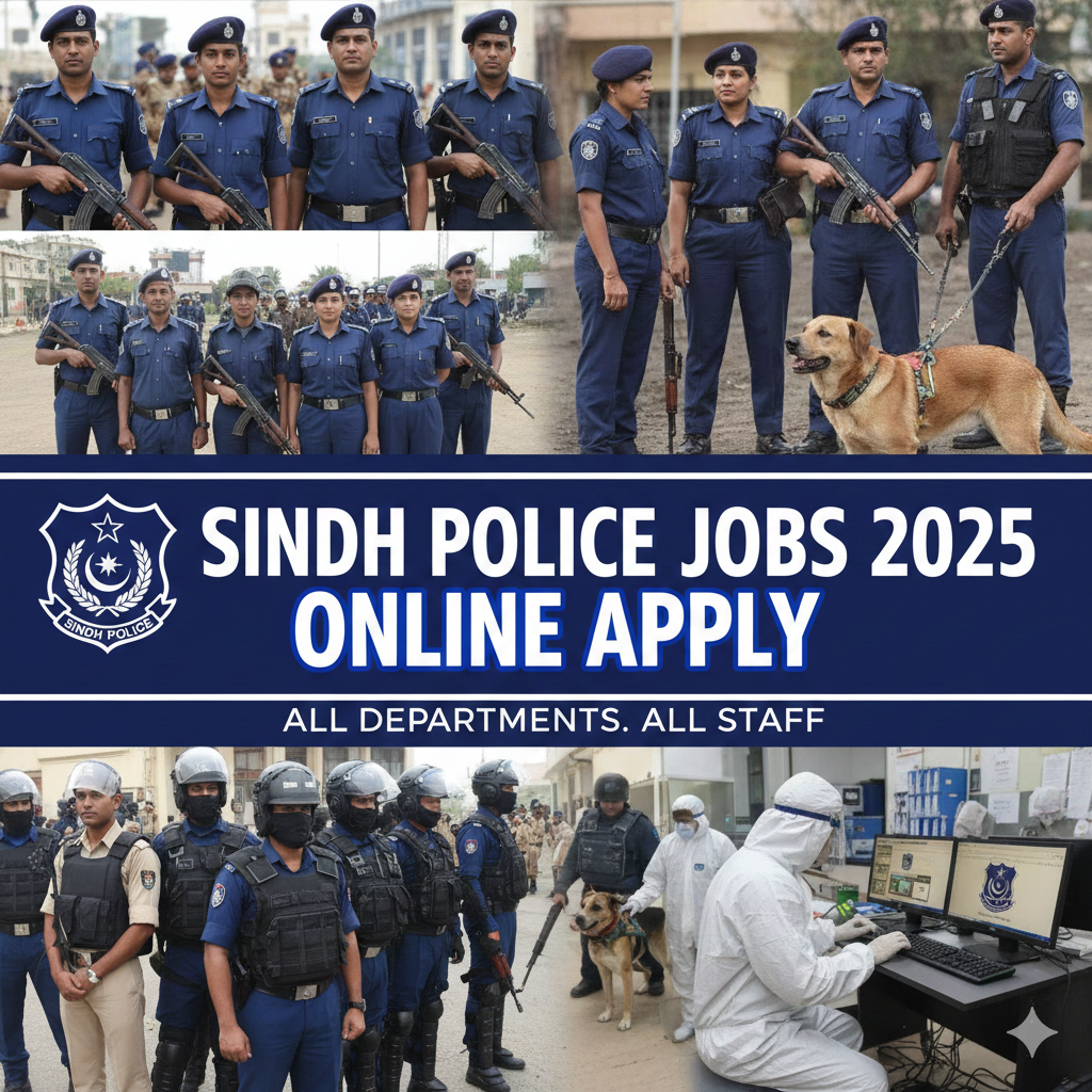 Sindh Police Job 2025