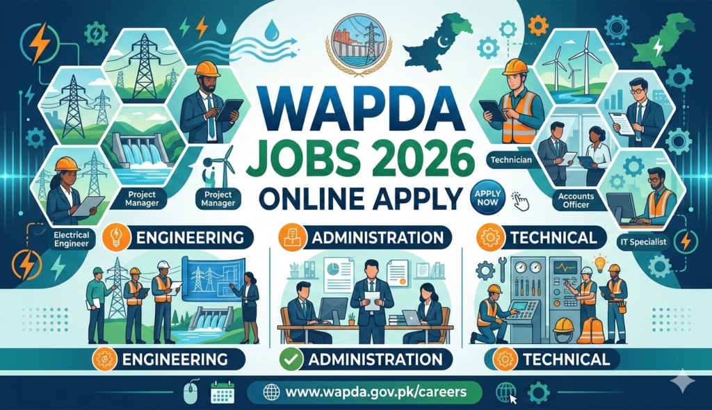 Wapda jobs 2026
