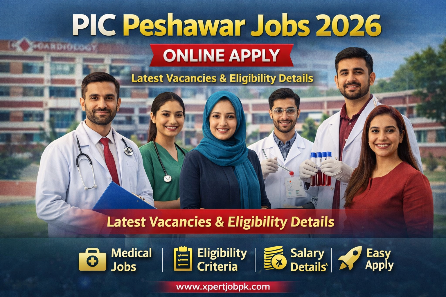 PIC Peshawar Jobs 2026