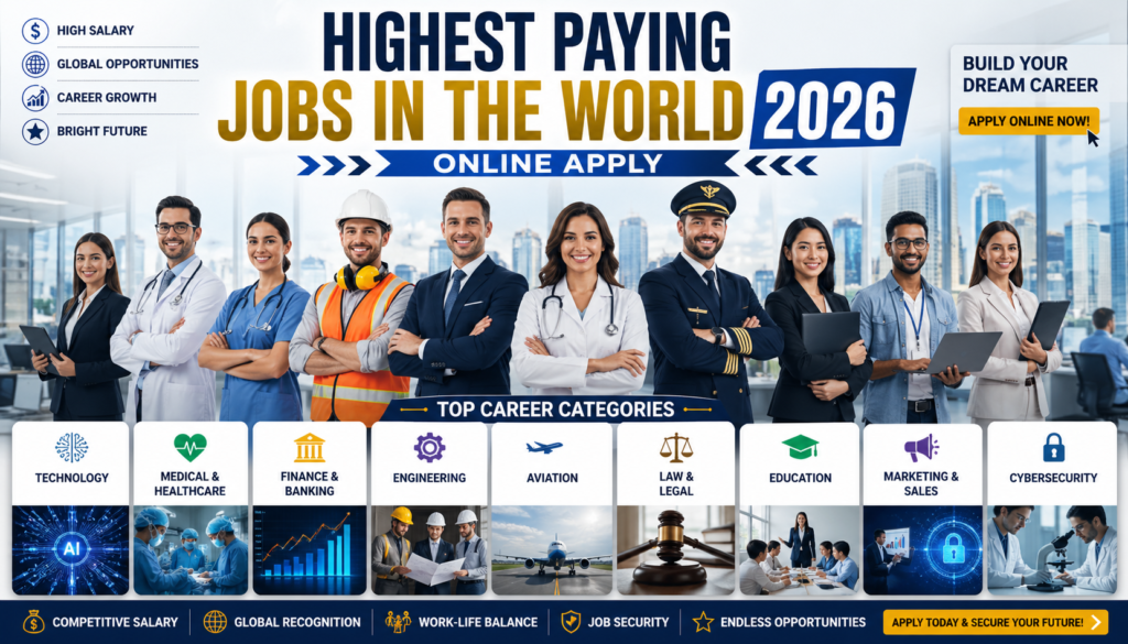 Highest Paying Jobs in the World 2026