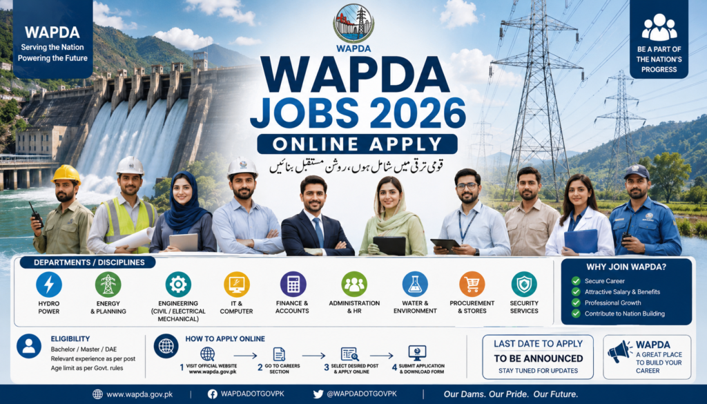 WAPDA Jobs 2026