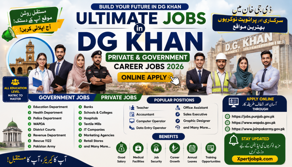 Ultimate Jobs in DG Khan