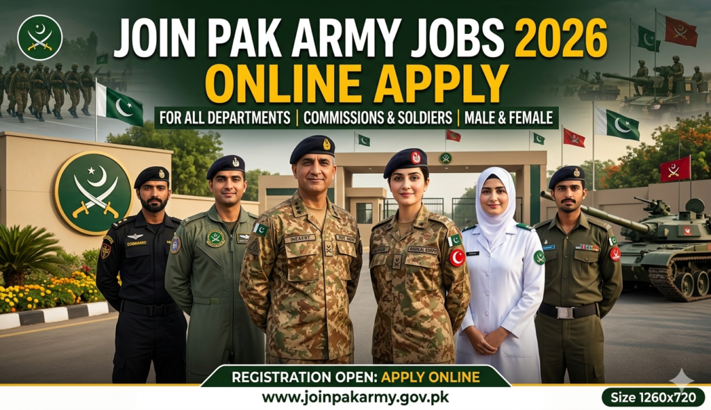 Pak Army Jobs 2026