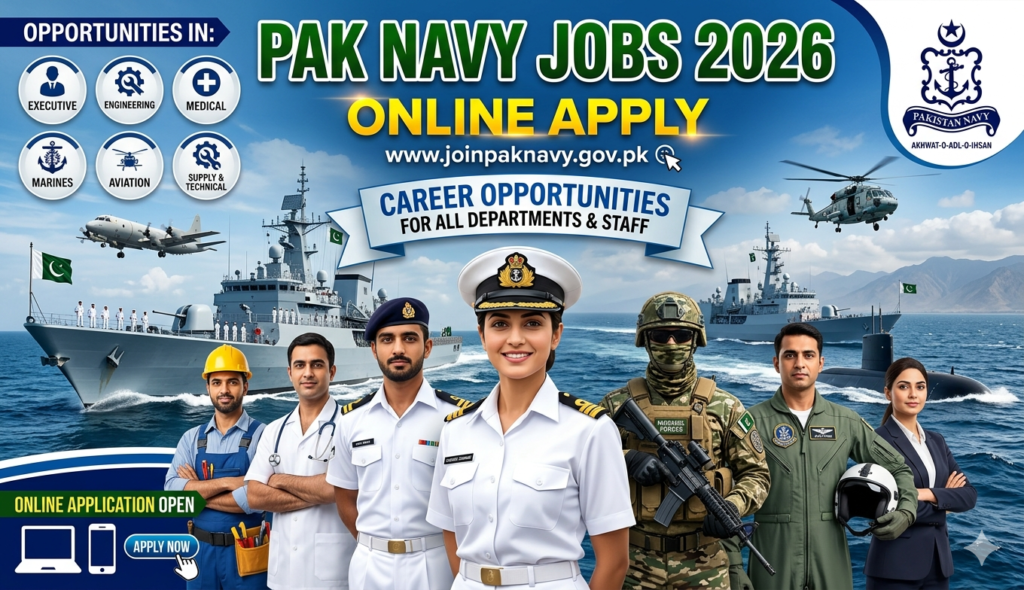 Pak Navy Jobs 2026