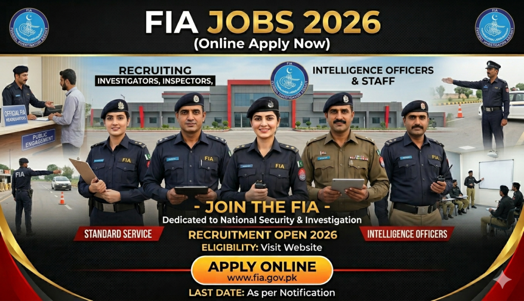 FIA Jobs 2026
