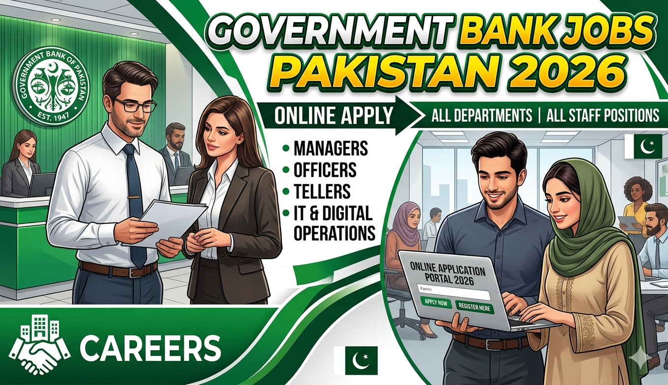 Government Bank Jobs Pakistan 2026