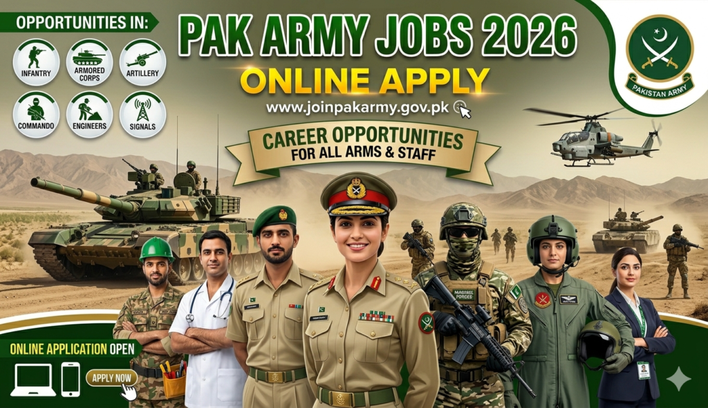 Pak Army Jobs 2026 
