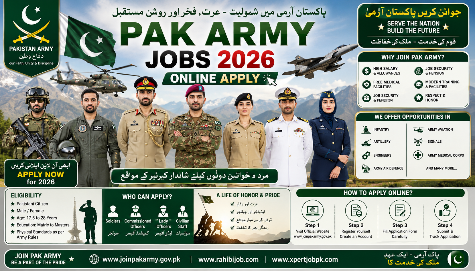 Pak Army Jobs 2026