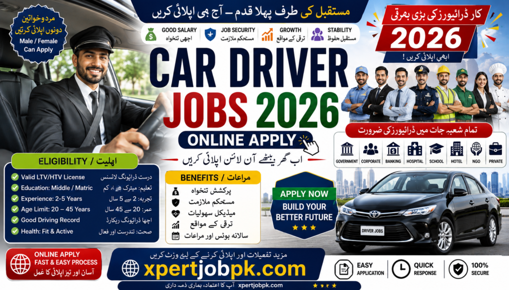 Car Driver Jobs 2026